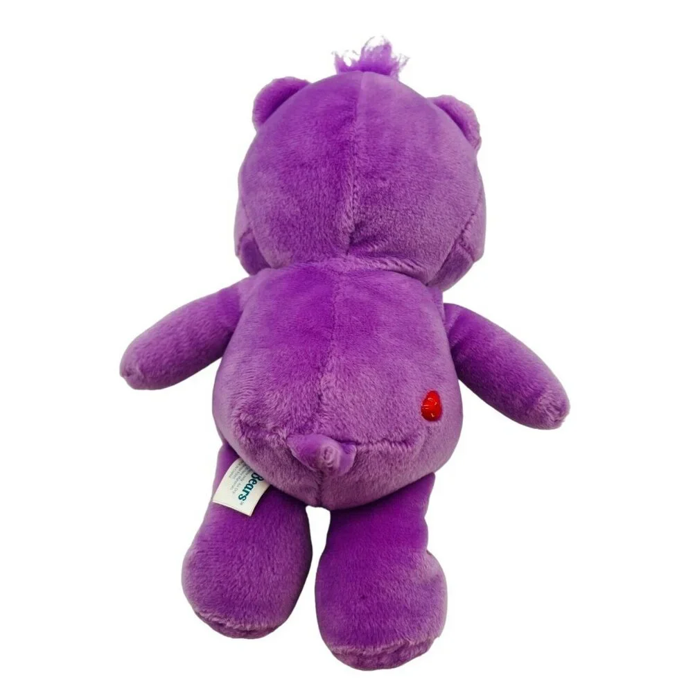 Care Bears Share Bear Play Along Plush Purple Lollipops 9‎ inch Stuffed Animal